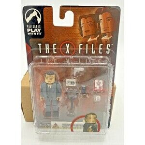 PALISADES PLAY WITH IT THE X FILES Deep Throat Figure   NEW Sealed 2005